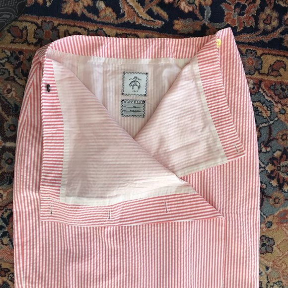 Wmn's Black Fleece by Thom Browne seersucker skirt new new never worn - Picture 3 of 3